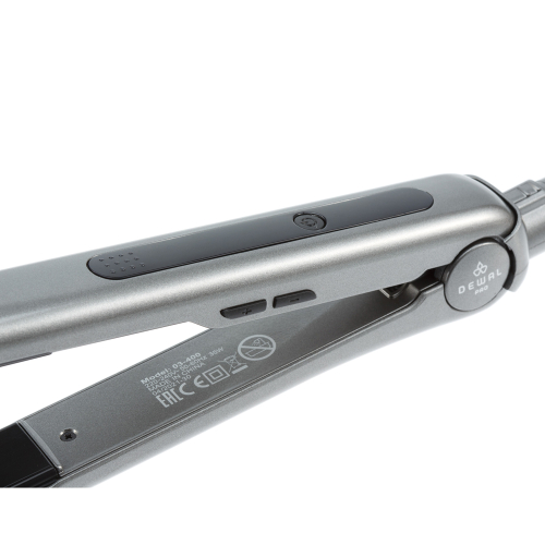 Hair straightener (25 x 90 mm) OCEAN DEWAL 03-400 Silver